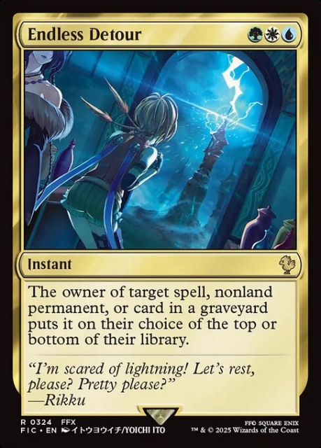 Endless Detour in the group Magic the Gathering / Sets / Final Fantasy Drop / Final Fantasy Commander at Proxyprinters.com (103405)