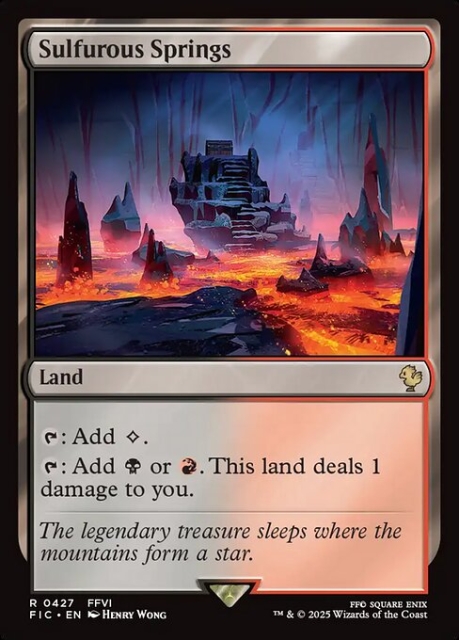 Sulfurous Springs in the group Magic the Gathering / Sets / Final Fantasy Drop / Final Fantasy Commander at Proxyprinters.com (103414)