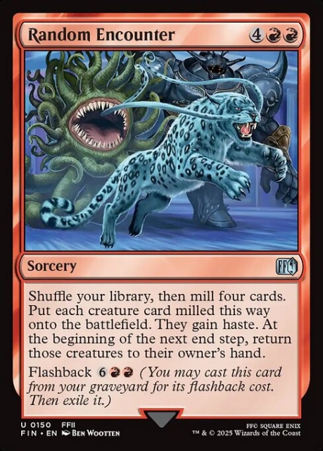 Random Encounter in the group Magic the Gathering / Sets / Final Fantasy Drop / Final Fantasy at Proxyprinters.com (103417)