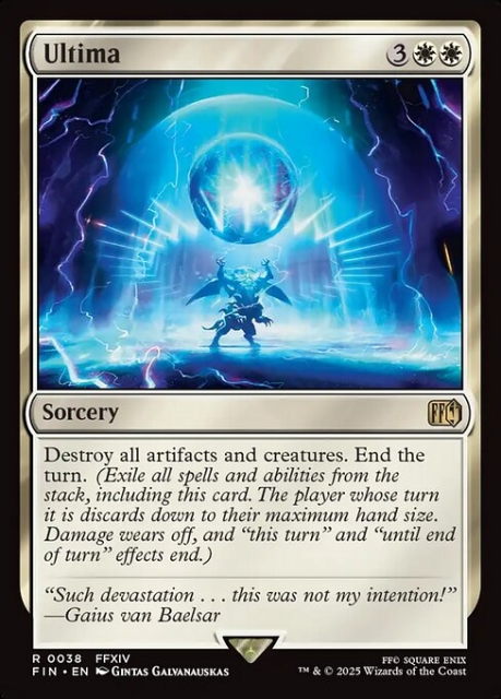 Ultima in the group Magic the Gathering / Sets / Final Fantasy Drop / Final Fantasy at Proxyprinters.com (103424)