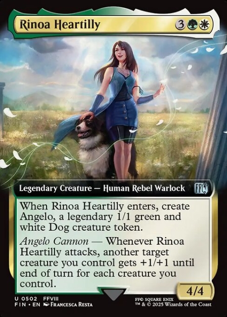 Rinoa Heartilly in the group Magic the Gathering / Sets / Final Fantasy Drop / Final Fantasy at Proxyprinters.com (103441)