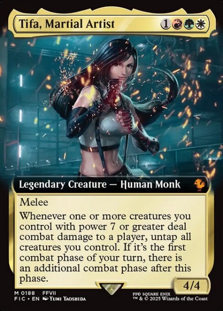 Tifa, Martial Artist in the group Magic the Gathering / Sets / Final Fantasy Drop / Final Fantasy Commander at Proxyprinters.com (103446)