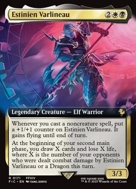 Estinien Varlineau in the group Magic the Gathering / Sets / Final Fantasy Drop / Final Fantasy Commander at Proxyprinters.com (103451)
