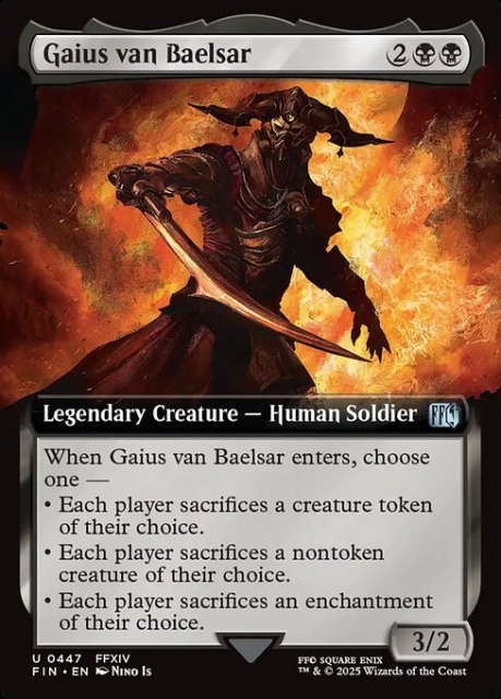 Gaius van Baelsar in the group Magic the Gathering / Sets / Final Fantasy Drop / Final Fantasy at Proxyprinters.com (103453)