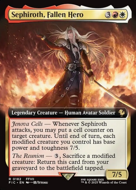 Sephiroth, Fallen Hero in the group Magic the Gathering / Sets / Final Fantasy Drop / Final Fantasy Commander at Proxyprinters.com (103455)