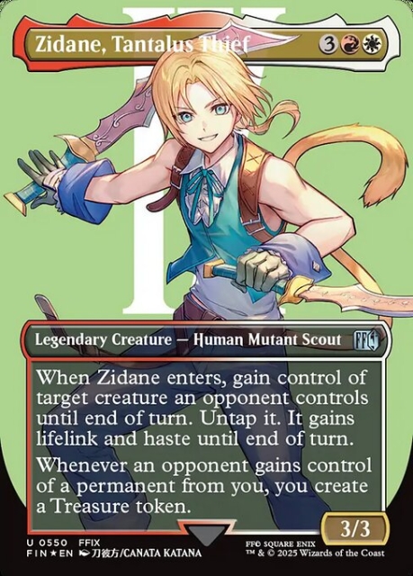 Zidane, Tantalus Thief in the group Magic the Gathering / Sets / Final Fantasy Drop / Final Fantasy at Proxyprinters.com (103458)