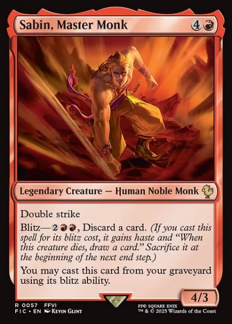 Sabin, Master Monk in the group Magic the Gathering / Sets / Final Fantasy Drop / Final Fantasy Commander at Proxyprinters.com (103459)