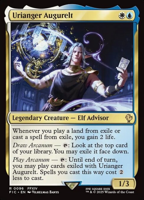 Urianger Augurelt in the group Magic the Gathering / Sets / Final Fantasy Drop / Final Fantasy Commander at Proxyprinters.com (103465)