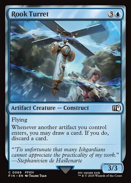 Rook Turret in the group Magic the Gathering / Sets / Final Fantasy Drop / Final Fantasy at Proxyprinters.com (103470)