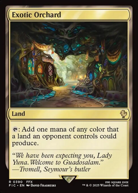 Exotic Orchard in the group Magic the Gathering / Sets / Final Fantasy Drop / Final Fantasy Commander at Proxyprinters.com (103478)