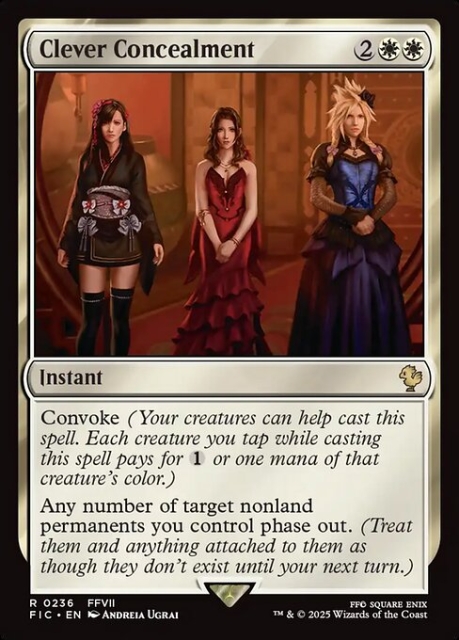 Clever Concealment in the group Magic the Gathering / Sets / Final Fantasy Drop / Final Fantasy Commander at Proxyprinters.com (103480)