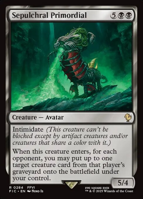 Sepulchral Primordial in the group Magic the Gathering / Sets / Final Fantasy Drop / Final Fantasy Commander at Proxyprinters.com (103490)