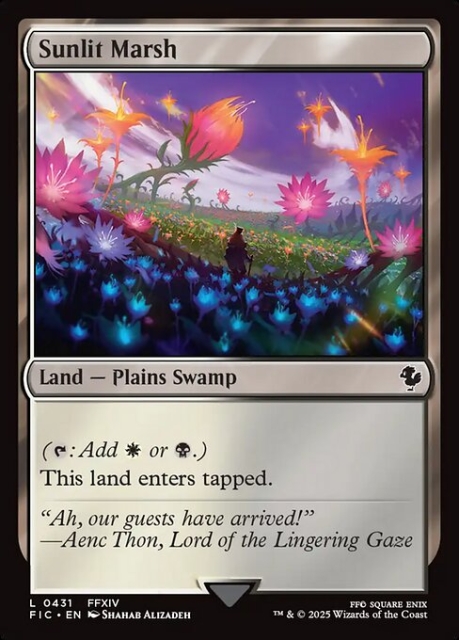 Sunlit Marsh in the group Magic the Gathering / Sets / Final Fantasy Drop / Final Fantasy Commander at Proxyprinters.com (103494)