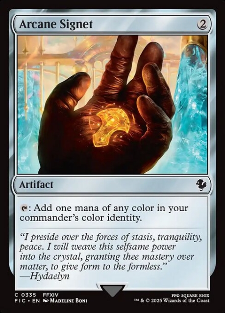 Arcane Signet in the group Magic the Gathering / Sets / Final Fantasy Drop / Final Fantasy Commander at Proxyprinters.com (103500)