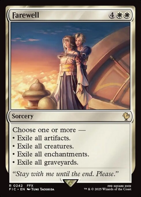 Farewell in the group Magic the Gathering / Sets / Final Fantasy Drop / Final Fantasy Commander at Proxyprinters.com (103505)