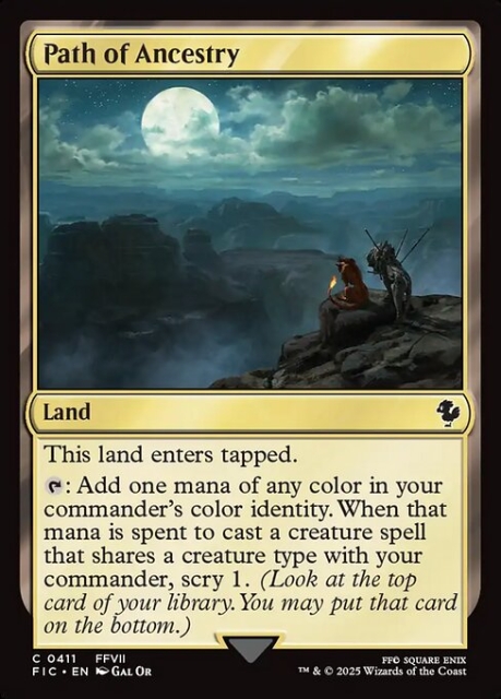 Path of Ancestry in the group Magic the Gathering / Sets / Final Fantasy Drop / Final Fantasy Commander at Proxyprinters.com (103507)