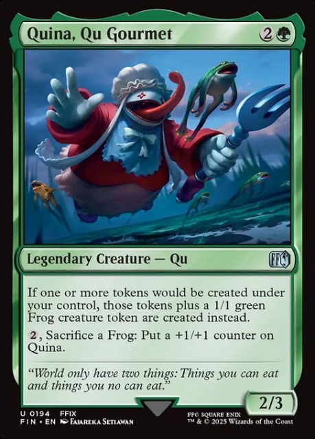 Quina, Qu Gourmet in the group Magic the Gathering / Sets / Final Fantasy Drop / Final Fantasy at Proxyprinters.com (103510)