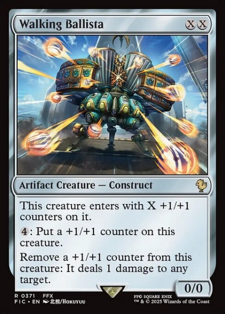 Walking Ballista in the group Magic the Gathering / Sets / Final Fantasy Drop / Final Fantasy Commander at Proxyprinters.com (103515)