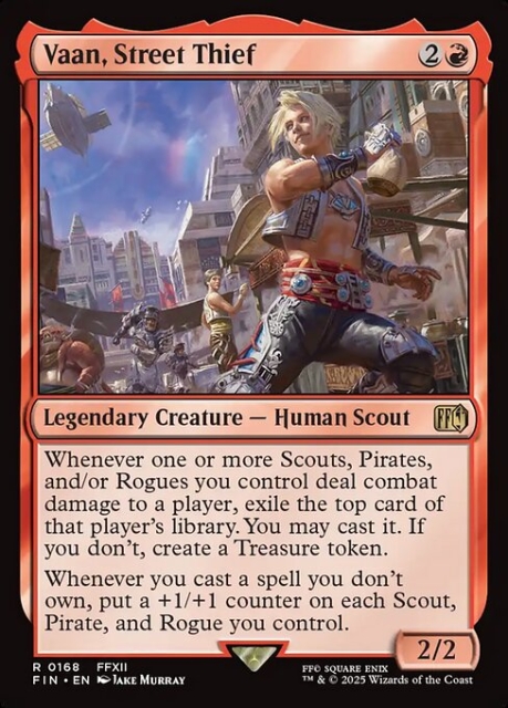 Vaan, Street Thief in the group Magic the Gathering / Sets / Final Fantasy Drop / Final Fantasy at Proxyprinters.com (103517)
