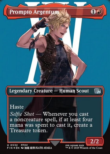 Prompto Argentum in the group Magic the Gathering / Sets / Final Fantasy Drop / Final Fantasy at Proxyprinters.com (103520)