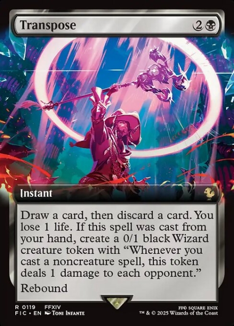 Transpose in the group Magic the Gathering / Sets / Final Fantasy Drop / Final Fantasy Commander at Proxyprinters.com (103522)