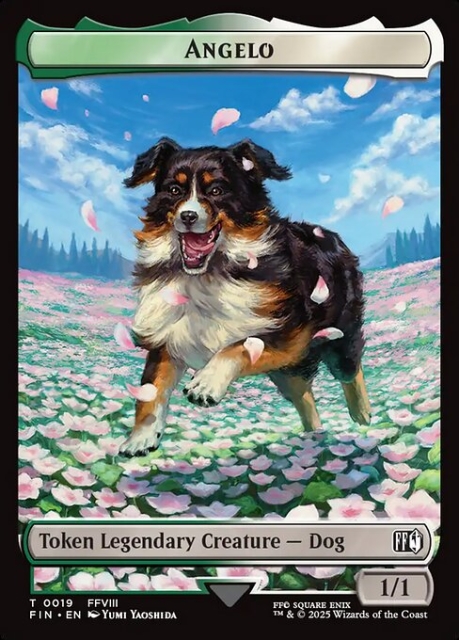 Angelo in the group Magic the Gathering / Sets / Final Fantasy Drop / Final Fantasy Tokens at Proxyprinters.com (103529)
