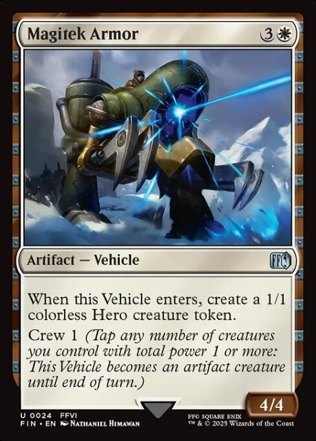 Magitek Armor in the group Magic the Gathering / Sets / Final Fantasy Drop / Final Fantasy at Proxyprinters.com (103545)