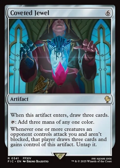 Coveted Jewel in the group Magic the Gathering / Sets / Final Fantasy Drop / Final Fantasy Commander at Proxyprinters.com (103553)