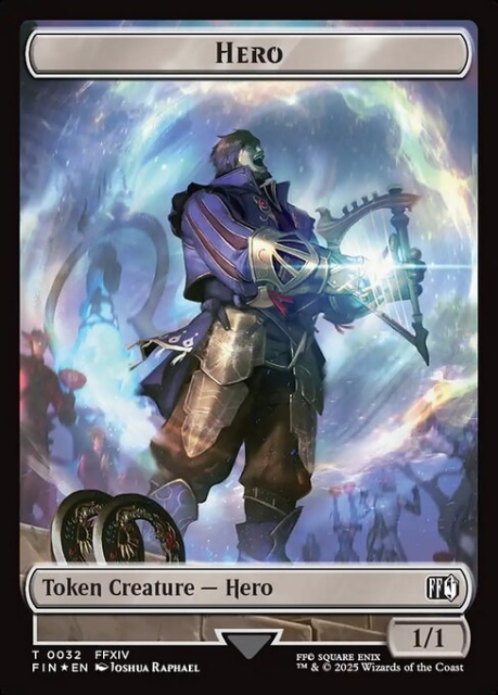 Hero in the group Magic the Gathering / Sets / Final Fantasy Drop / Final Fantasy Tokens at Proxyprinters.com (103557)