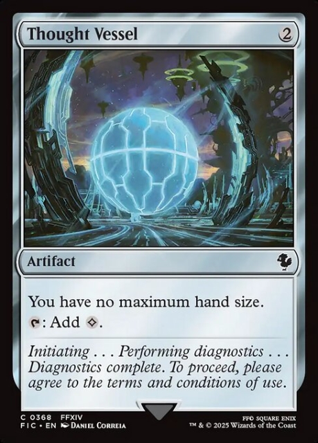 Thought Vessel in the group Magic the Gathering / Sets / Final Fantasy Drop / Final Fantasy Commander at Proxyprinters.com (103559)