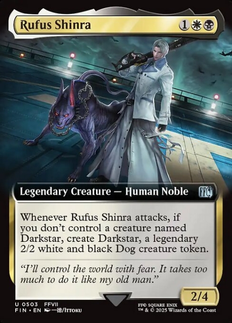 Rufus Shinra in the group Magic the Gathering / Sets / Final Fantasy Drop / Final Fantasy at Proxyprinters.com (103562)
