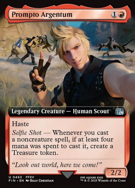 Prompto Argentum in the group Magic the Gathering / Sets / Final Fantasy Drop / Final Fantasy at Proxyprinters.com (103567)