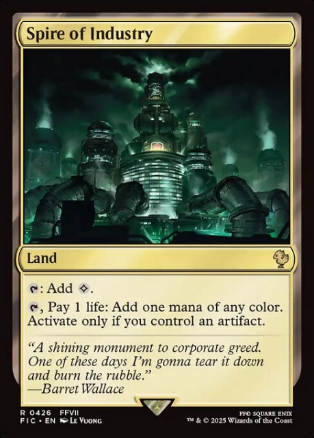 Spire of Industry in the group Magic the Gathering / Sets / Final Fantasy Drop / Final Fantasy Commander at Proxyprinters.com (103572)
