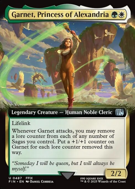 Garnet, Princess of Alexandria in the group Magic the Gathering / Sets / Final Fantasy Drop / Final Fantasy at Proxyprinters.com (103577)