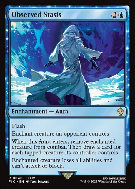 Observed Stasis in the group Magic the Gathering / Sets / Final Fantasy Drop / Final Fantasy Commander at Proxyprinters.com (103582)