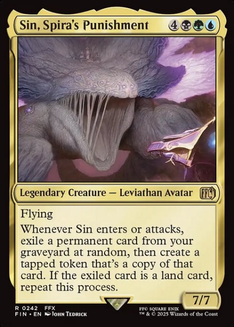 Sin, Spira's Punishment in the group Magic the Gathering / Sets / Final Fantasy Drop / Final Fantasy at Proxyprinters.com (103588)