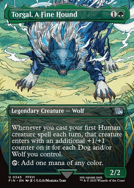 Torgal, A Fine Hound in the group Magic the Gathering / Sets / Final Fantasy Drop / Final Fantasy at Proxyprinters.com (103590)
