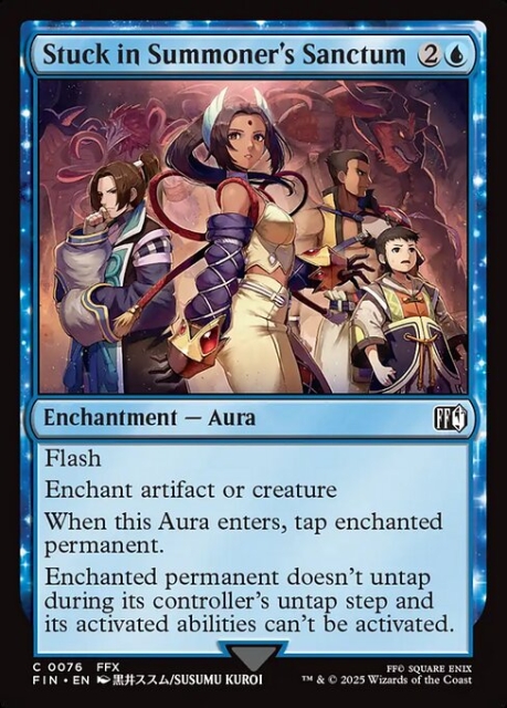 Stuck in Summoner's Sanctum in the group Magic the Gathering / Sets / Final Fantasy Drop / Final Fantasy at Proxyprinters.com (103592)