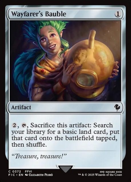Wayfarer's Bauble in the group Magic the Gathering / Sets / Final Fantasy Drop / Final Fantasy Commander at Proxyprinters.com (103605)