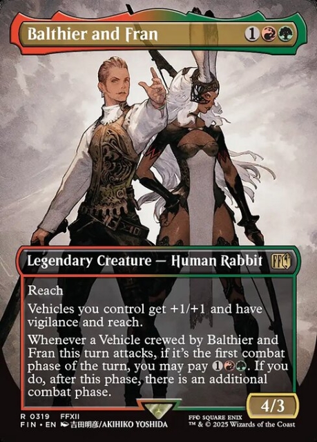 Balthier and Fran in the group Magic the Gathering / Sets / Final Fantasy Drop / Final Fantasy at Proxyprinters.com (103608)