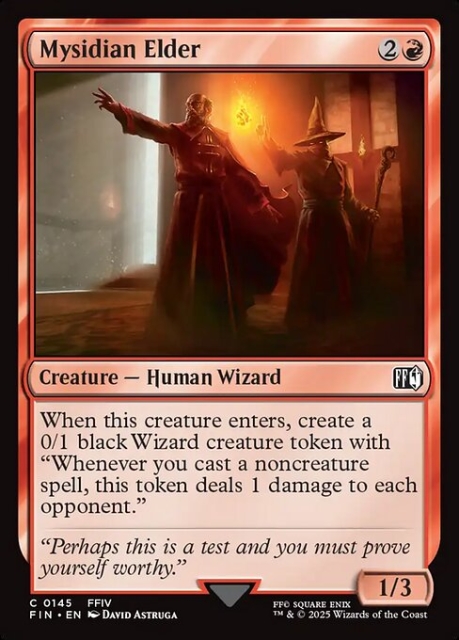 Mysidian Elder in the group Magic the Gathering / Sets / Final Fantasy Drop / Final Fantasy at Proxyprinters.com (103612)