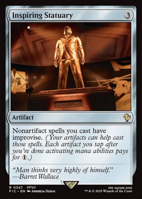 Inspiring Statuary in the group Magic the Gathering / Sets / Final Fantasy Drop / Final Fantasy Commander at Proxyprinters.com (103614)