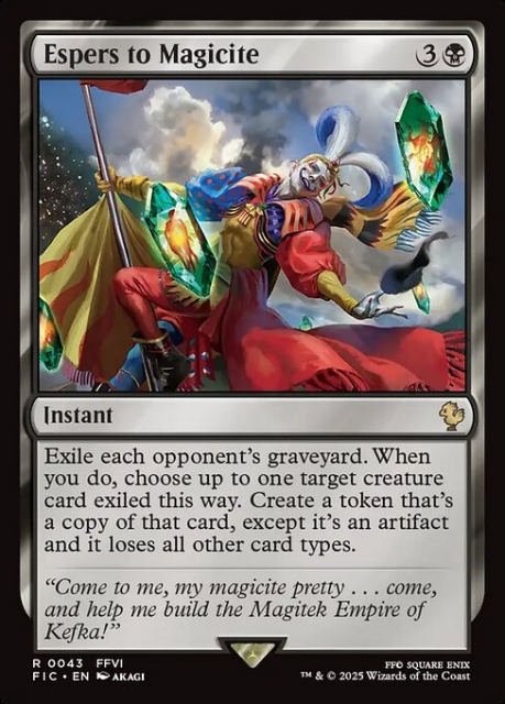 Espers to Magicite in the group Magic the Gathering / Sets / Final Fantasy Drop / Final Fantasy Commander at Proxyprinters.com (103617)