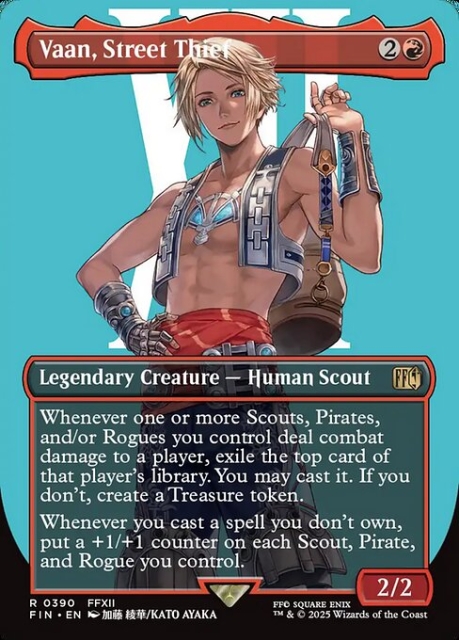 Vaan, Street Thief in the group Magic the Gathering / Sets / Final Fantasy Drop / Final Fantasy at Proxyprinters.com (103621)
