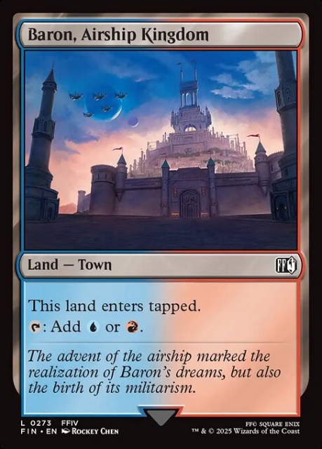 Baron, Airship Kingdom in the group Magic the Gathering / Sets / Final Fantasy Drop / Final Fantasy at Proxyprinters.com (103624)
