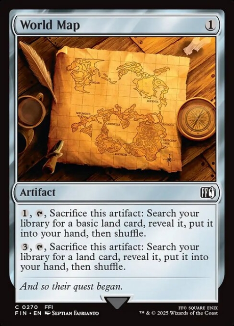 World Map in the group Magic the Gathering / Sets / Final Fantasy Drop / Final Fantasy at Proxyprinters.com (103630)
