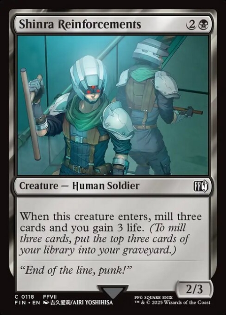 Shinra Reinforcements in the group Magic the Gathering / Sets / Final Fantasy Drop / Final Fantasy at Proxyprinters.com (103638)