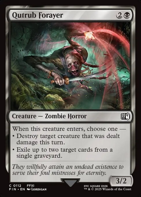 Qutrub Forayer in the group Magic the Gathering / Sets / Final Fantasy Drop / Final Fantasy at Proxyprinters.com (103644)
