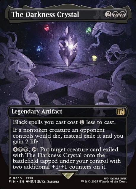 The Darkness Crystal in the group Magic the Gathering / Sets / Final Fantasy Drop / Final Fantasy at Proxyprinters.com (103645)