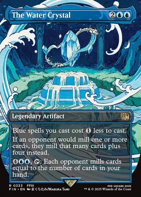 The Water Crystal in the group Magic the Gathering / Sets / Final Fantasy Drop / Final Fantasy at Proxyprinters.com (103649)